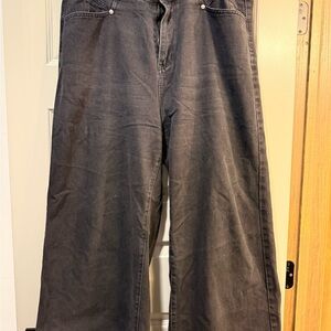 Cider Women's Dark Gray Flare Jeans